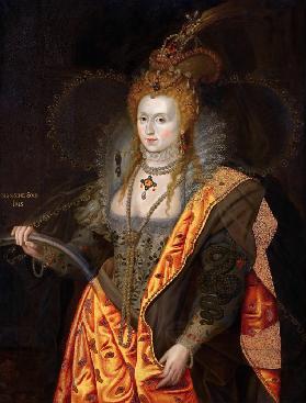 Porträt von Königin Elisabeth I. von England (1533-1603), als Iris (Rainbow Portrait) 1844