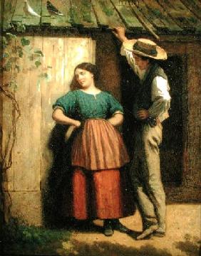Rustic Courtship c.1859-60