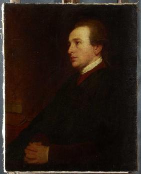Bildnis eines jungen Mannes an seinem Lesetisch 1775-95