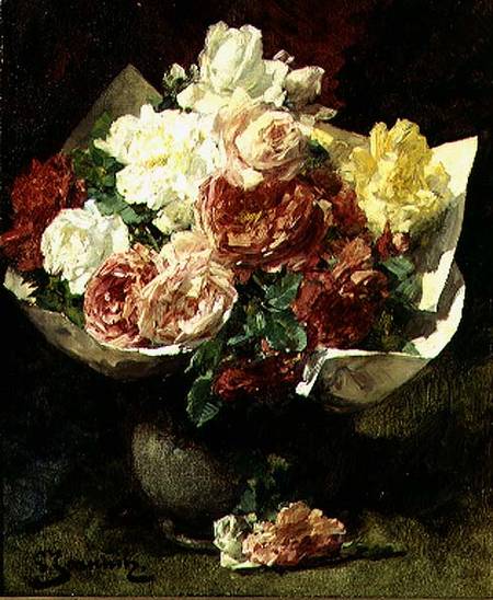 Flowers in a Vase von Georges Jeannin