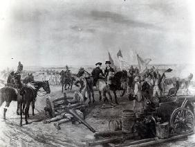 After Battle, 1893 (oil on canvas) (b/w photo) 16th