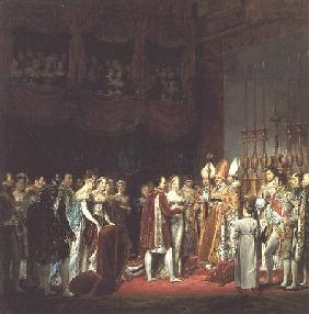 The Marriage of Napoleon I (1769-1821) and Marie Louise (1791-1847) Archduchess of Austria, 2nd Apri 1810