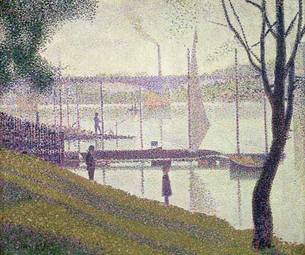 Brücke von Courbevoie von Georges Seurat