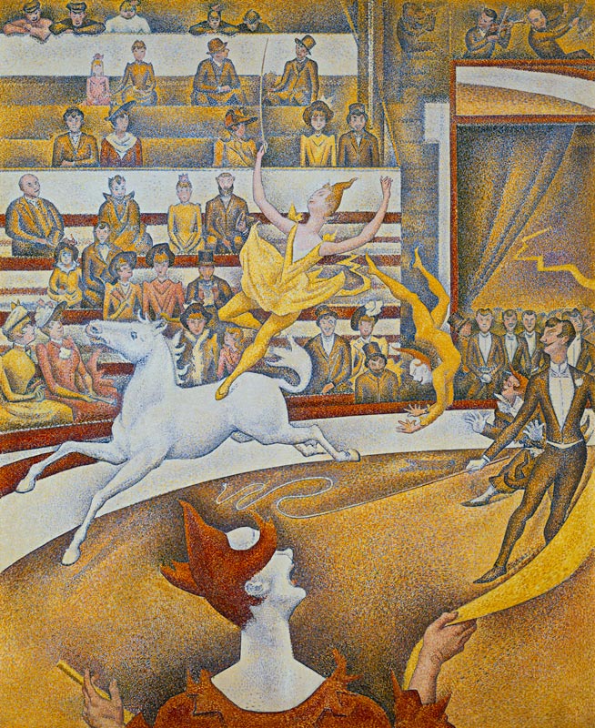 Der Zirkus von Georges Seurat