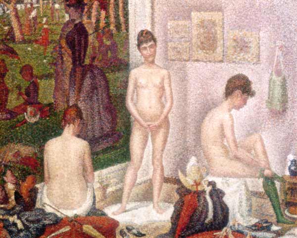 Die Modelle von Georges Seurat