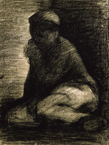 G.Seurat, Kauernder Knabe von Georges Seurat