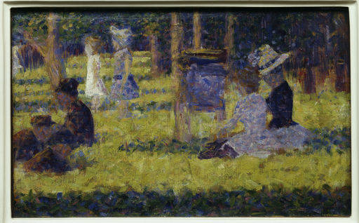 G.Seurat, Studie zu ''Grande Jatte'' von Georges Seurat