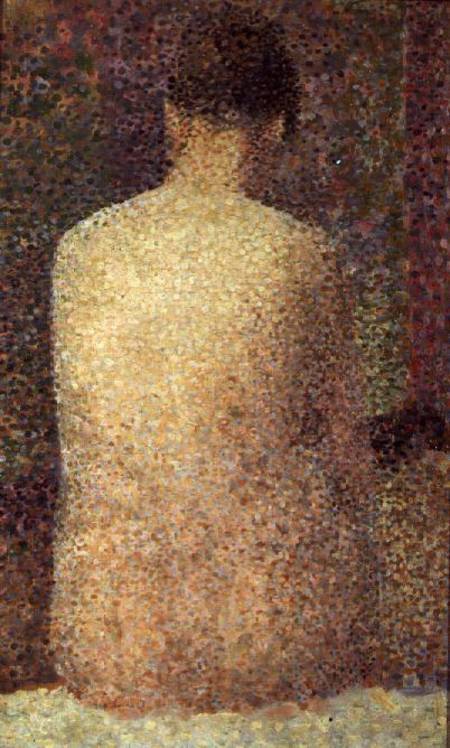 Model from the Back von Georges Seurat
