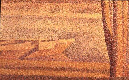 Trees and Boats von Georges Seurat