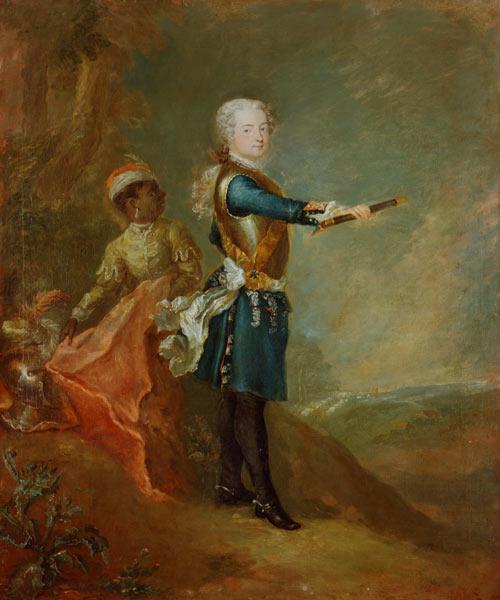 Frederick II as Crown Prince, c.1735