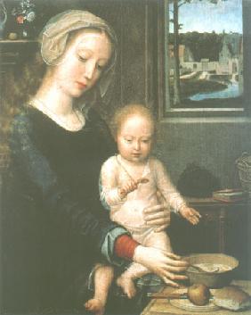 Madonna mit der Milchsuppe II um 1510-15