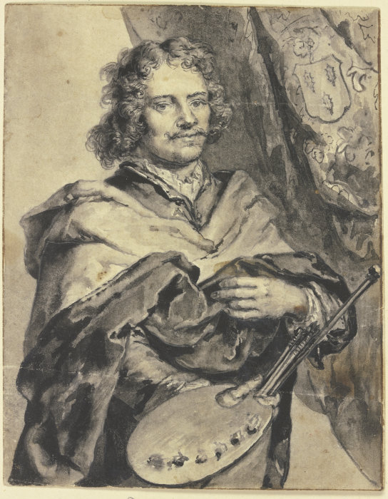 Porträt des Malers Hendrick ter Brugghen von Gerard Hoet d. Ä.