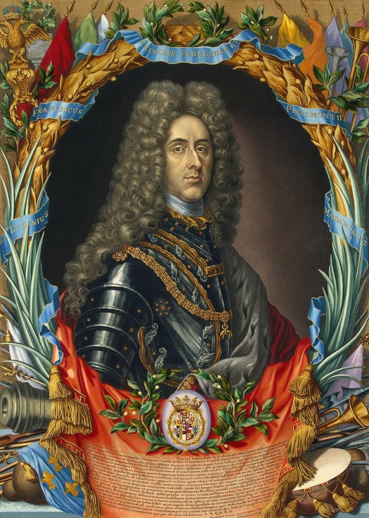 Porträt von Prinz Eugen von Savoyen (1663-1736) von Gerard Valck