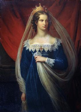 Porträt der Prinzessin Charlotte von Preußen (1798-1860) 1817
