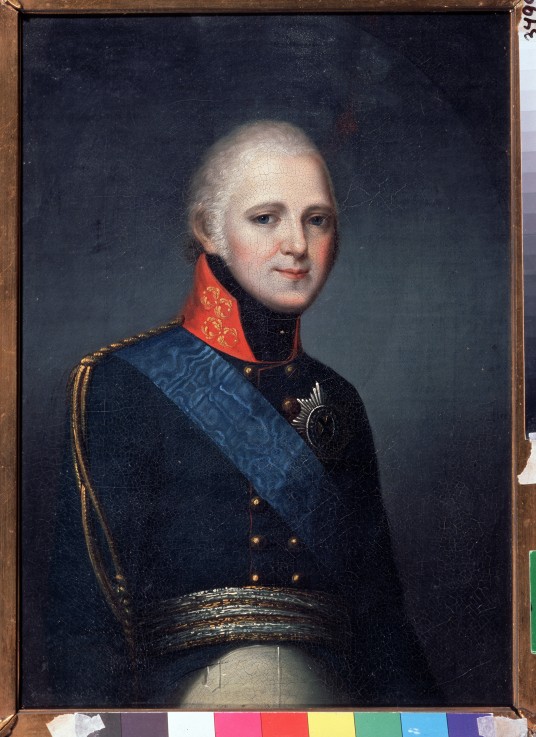Porträt des Kaisers Alexander I. (1777-1825) von Gerhard von Kügelgen