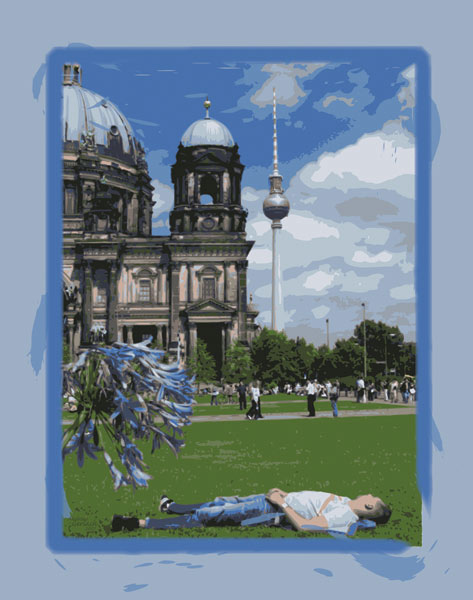 Berlin Sommer von Andreas Gerlach