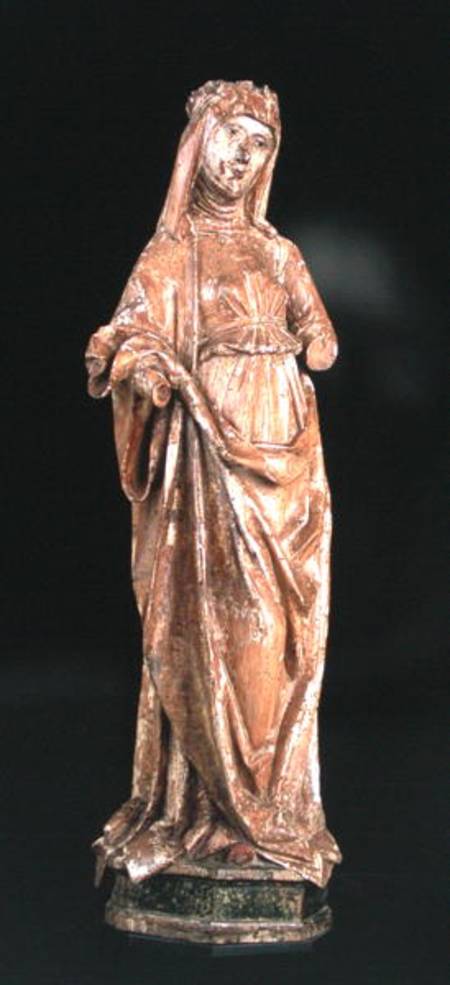 St. Elizabeth of Hungary (1207-31) von German School