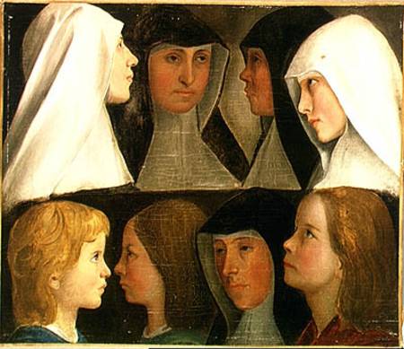 Study of Nuns and Applicants von German School
