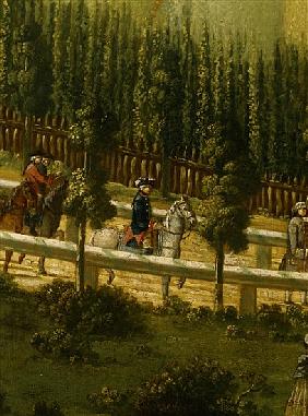 Frederick the Great on Horseback in the Maulbeerallee near Sanssouci