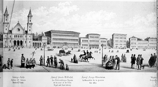 View of Munich von German School