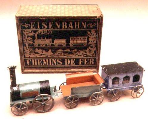 Model railway, c.1870 von German School, (19th century)