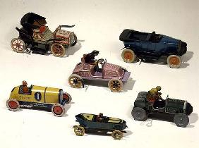 German toy cars, 1900-30 (tin) 1853