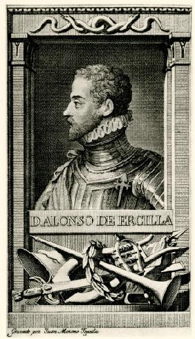 Don Alonso de Ercilla y Zuniga 1884-90