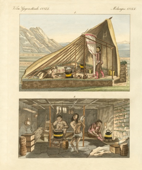 Flats of the Greenlanders von German School, (19th century)