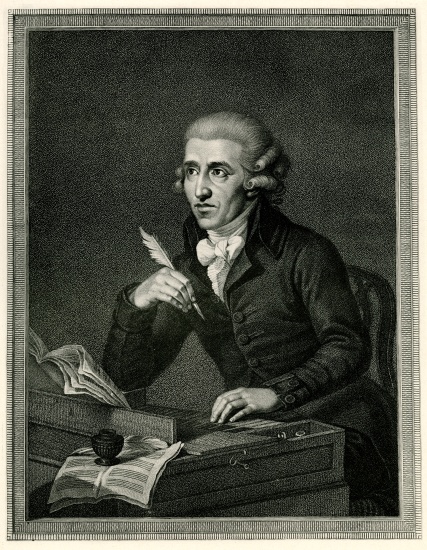 Franz Joseph Haydn von German School, (19th century)
