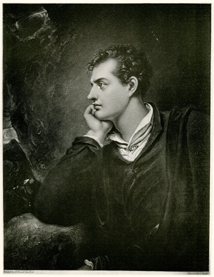 George Noel Gordon Lord Byron von German School, (19th century)