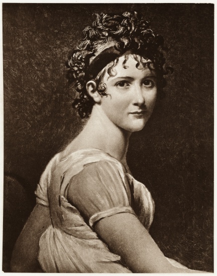 Jeanne Françoise Adelaide Récamier von German School, (19th century)