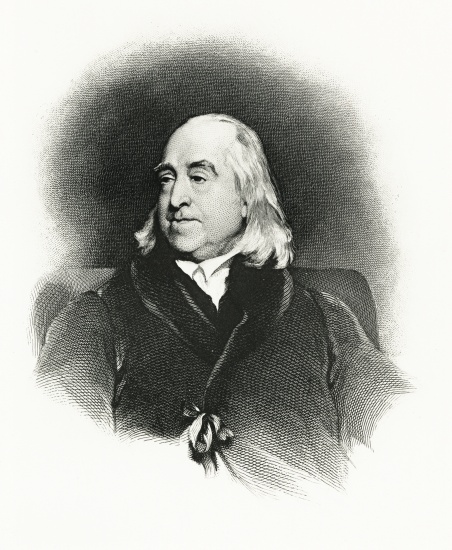 Jeremias Bentham von German School, (19th century)