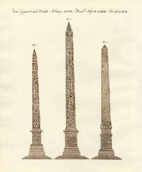 Obelisks and Egyptians