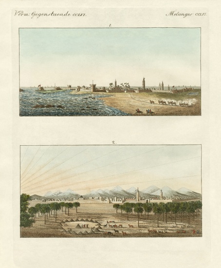 Views of Africa von German School, (19th century)