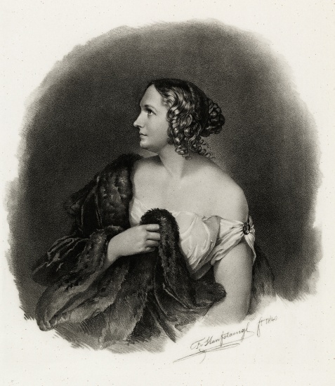 Wilhelmine Schröder-Devrient von German School, (19th century)