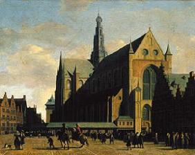 Die Groote Kerk in Haarlem. 1683
