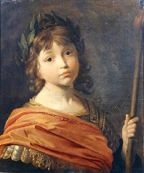 Prince Rupert (1619-82) when a boy as Mars