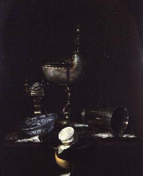 Still Life with Nautilus Shell Cup 1655