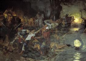 Die Niederlage des Großfürsten Swjatoslaw I. von Kiew bei Dorostolon 971 1884
