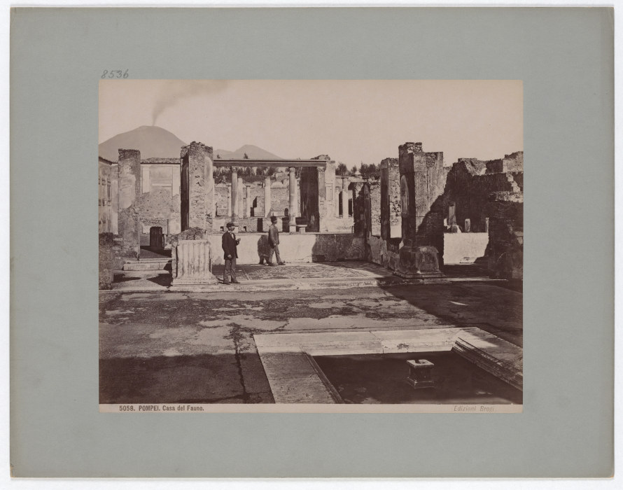 Pompei: Casa del Fauno, No. 5058 von Giacomo Brogi