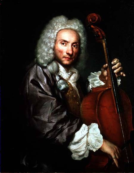 Cello player von Giacomo Ceruti