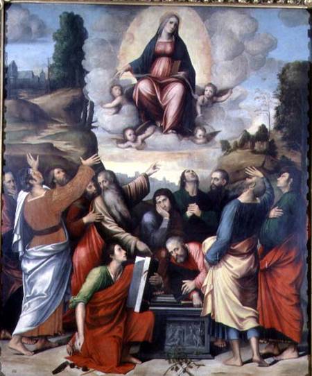 Assumption of the Virgin von Giacomo & Giulio Francia