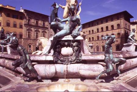 The Fountain of Neptune, detail von Giambologna