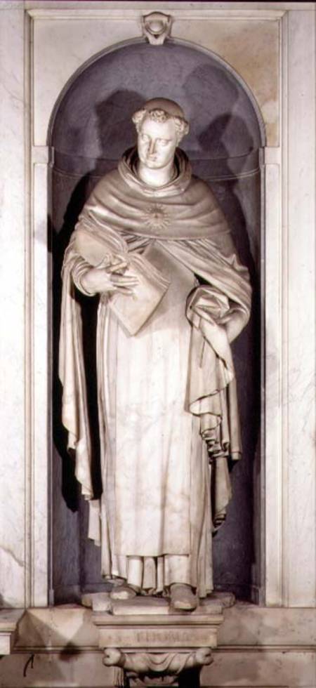 St. Thomas, niche from the Salviati chapel von Giambologna