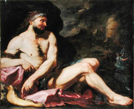 Samson Victorious von Gian Battista Langetti