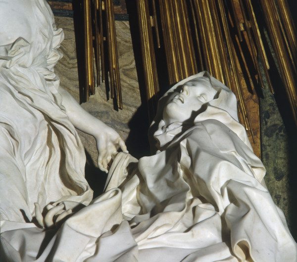 Bernini / Ecstasy of St. Therese von Gianlorenzo Bernini