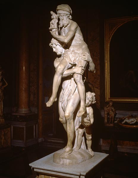 G.L.Bernini / Aeneas and Anchises von Gianlorenzo Bernini