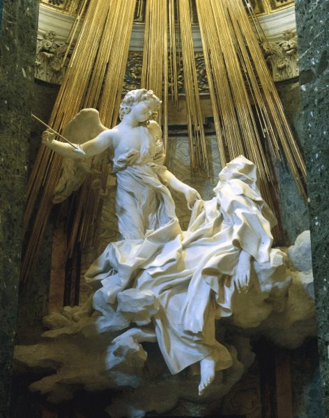 G.L.Bernini / The Ecstasy of St. Theresa von Gianlorenzo Bernini