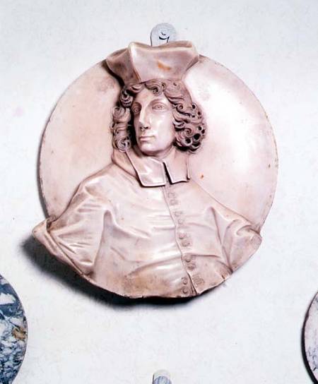 Relief portrait of Rinaldo d'Este von Gianlorenzo Bernini