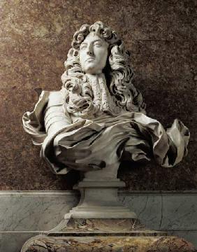 Portrait bust of Louis XIV (1638-1715), 1665